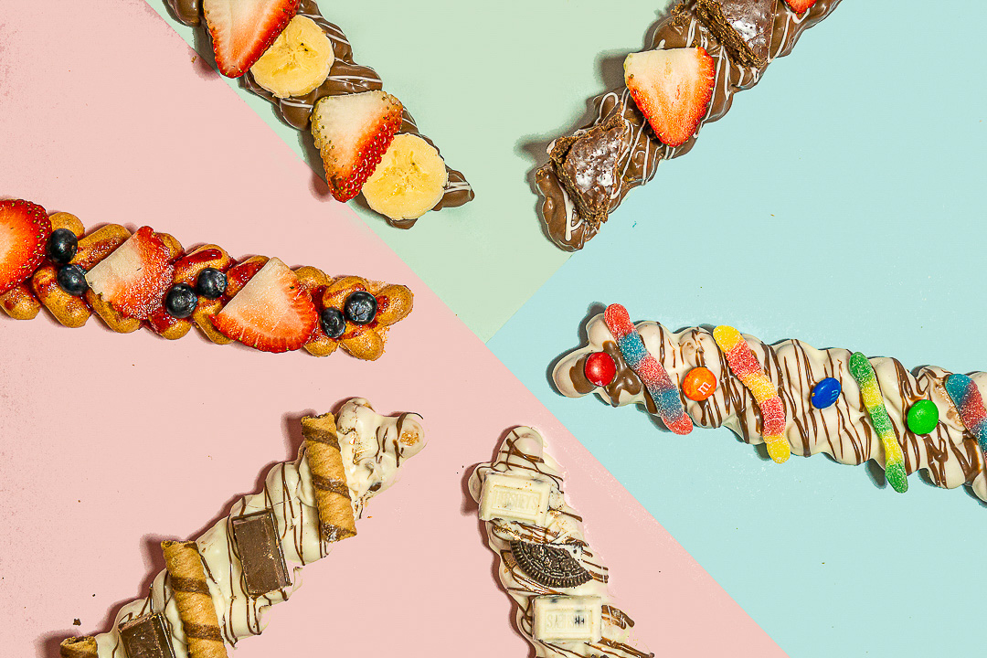 fotografía de alimentos - dulces - pop art food - fotografía de comida - dirección de arte