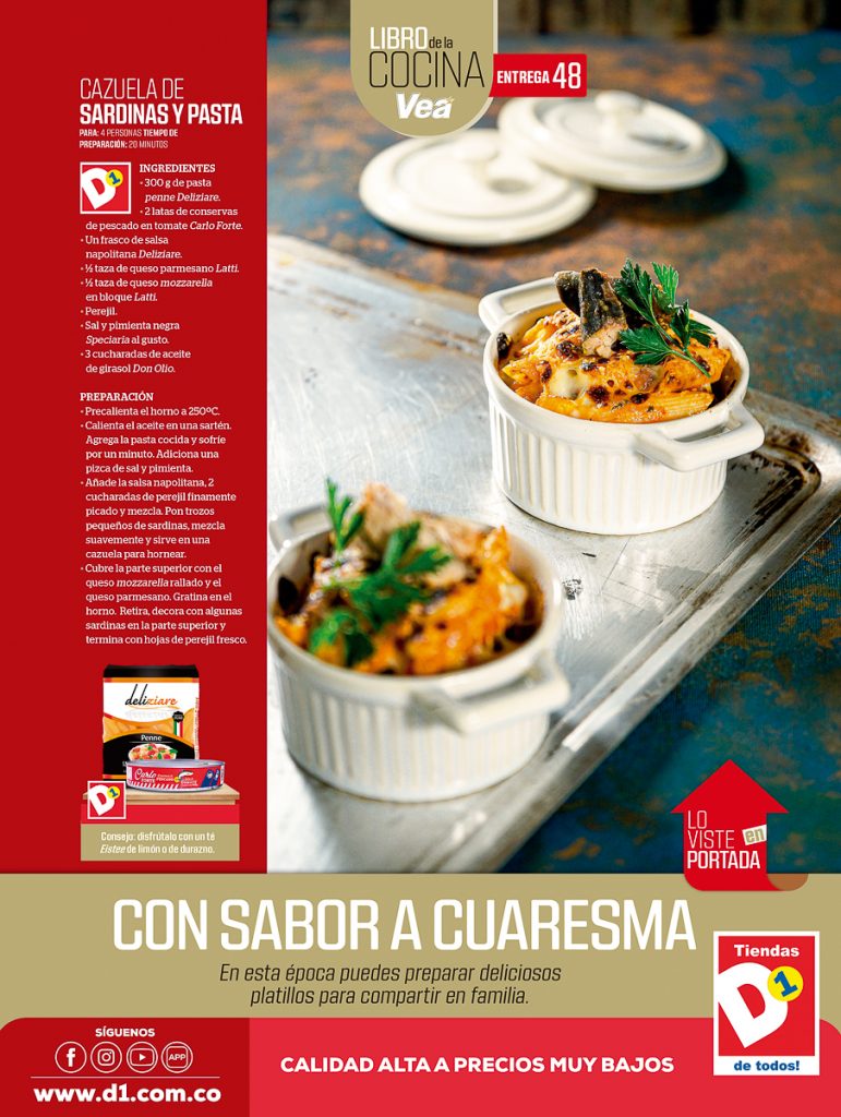 fotografía de comida - fotografía de alimentos - revista vea - cuaresma - tienda d1